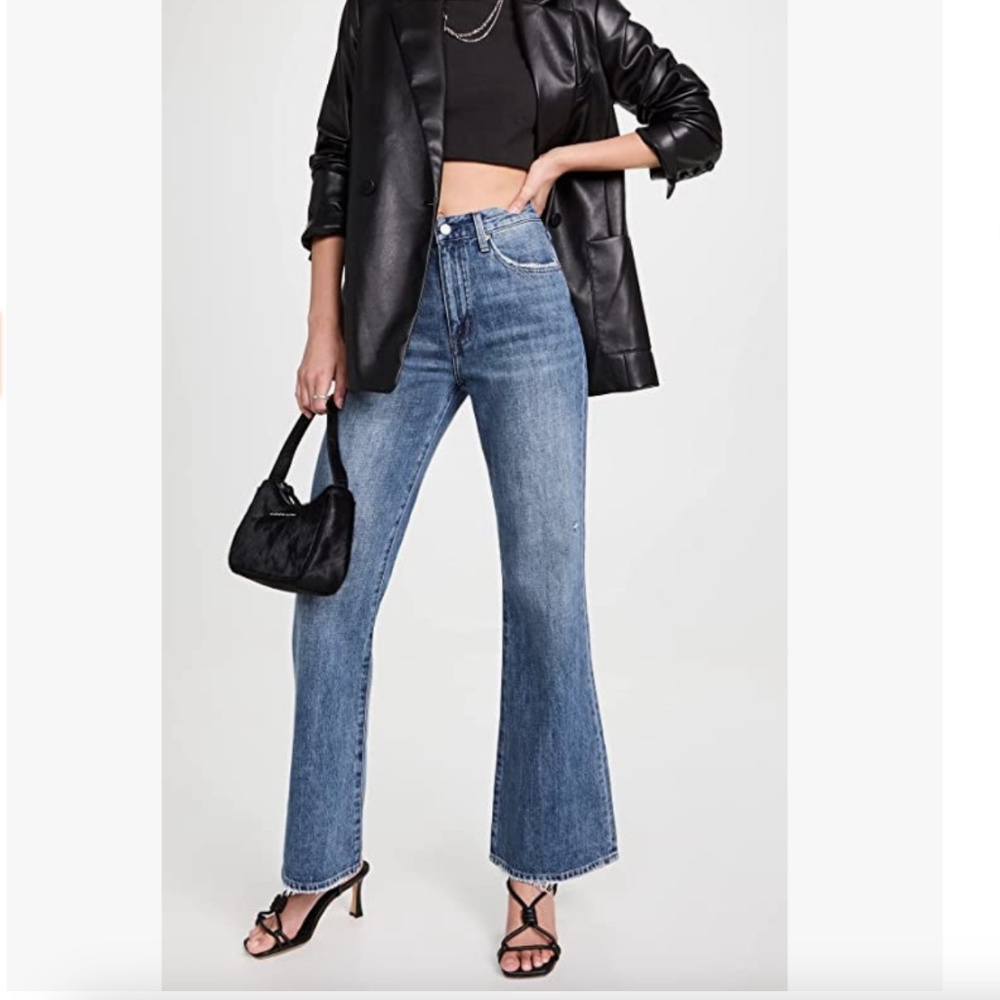 Pistola Blue Flare & Wide Leg Jeans